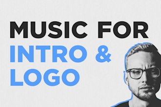 create music for podcast intro and logo