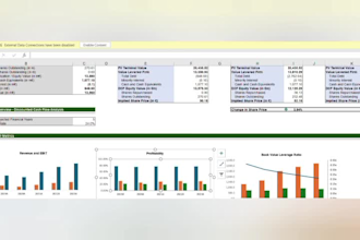prepare financial reports, excel dashboards and budget templates