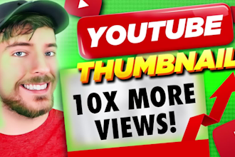 design an engaging youtube thumbnail that boosts CTR