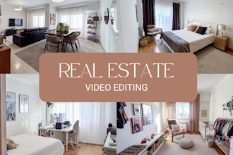 edit your real estate video with a clean and purposeful edit