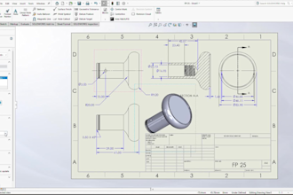 create professional 2d technical drawings for manufacturing
