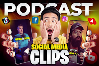 edit your podcast clips into viral tiktok instagram reels