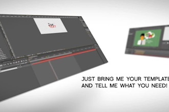 edit any after effects template