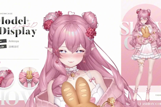 draw and design 2d v tuber, live2d, vtuber rigging, live2d character