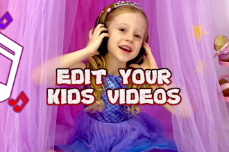 edit fun and engaging kids videos