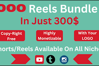 create 1000 highly engaging youtube shorts with complete channel setup