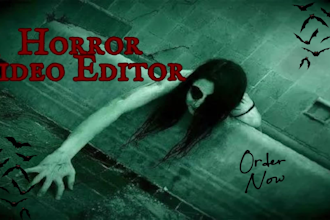 create scary and horror video for youtube