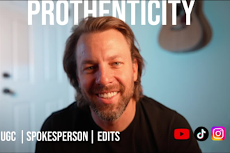 produce a pro ugc and spokesperson video
