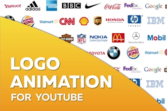 create a logo animation for youtube