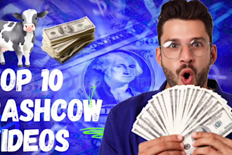create cash cow youtube videos, top 10 cash cow videos and cash cow channel