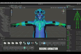 add 3d rig to your character animaze, auto rig vtubing in blender for animation