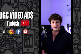 produce high quality ugc videos for turkish audiences
