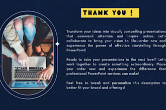 make a modern investor pitch deck pptx presentation