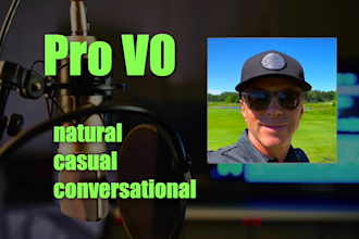 not record a boring corporate voiceover