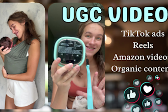 create ugc video with baby, breastfeeding, postpartum, mom life