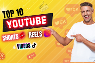 be your faceless video editor for youtube shorts, insta reels and tiktok videos