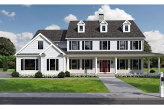 realistic architectural 3d visualisation exterior house