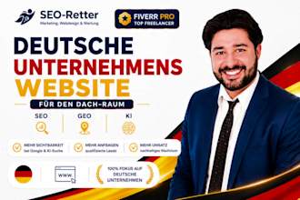 provide custom website development for german businesses