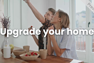 make home remodeling or home improvement business promo video