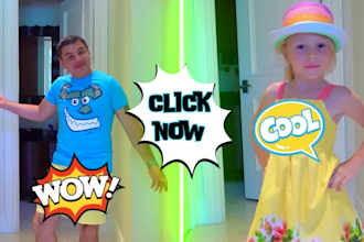 do quick editing for kids youtube videos professionally