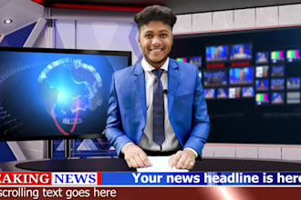 create happy birthday breaking news or occasion news