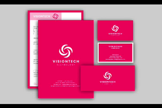 design business card, letterhead, and stationery items