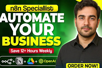 build n8n ai agent, n8n ai automation, n8n workflow and ai chatbot as n8n expert