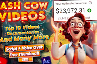 youtube faceless videos, documentary videos