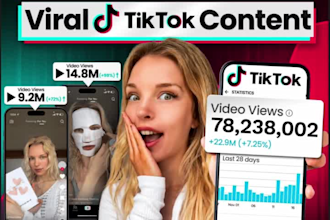 create viral tiktok content to reach millions organically