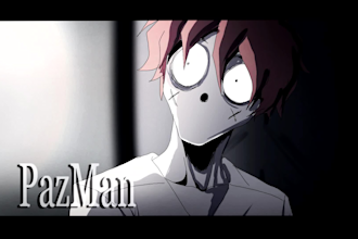 create 2d anime animation for music videos in dark style