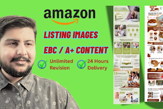 do amazon listing images ebc or a plus content to get high sales and conversion