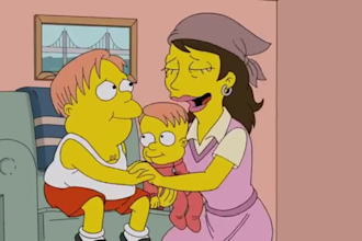 do simpsons style animation, yellow cartoon character, south park, family guy