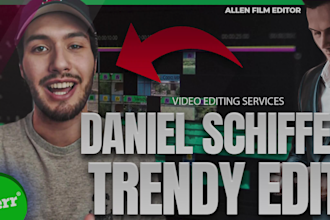 video edit a hype promo product commercial corporate business video