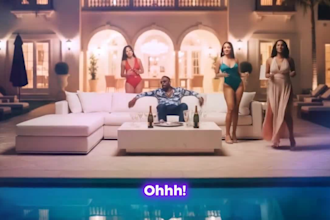realistic ai generated rap music video, hip hop music lyric promo animated video