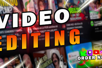 edit your youtube, gaming, vlogs or any type of videos