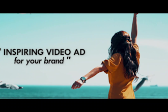 make cinematic video ad for your brand, business, product