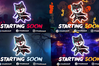 create halloween video for twitch overlay animated alerts, webcam overlay