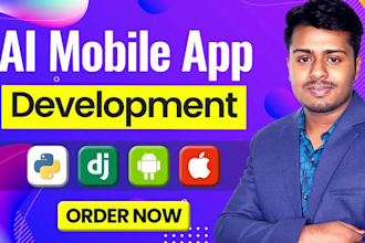 develop ai chatbot, ai saas, ai mobile app for android, ios, flutter developer