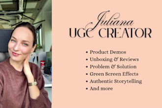 create an unboxing or product demo video for  product or app