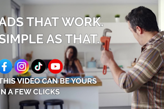 deliver this plumbing fail ad for tiktok reels and shorts