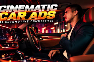 create cinematic ai car promo videos and automotive commercials