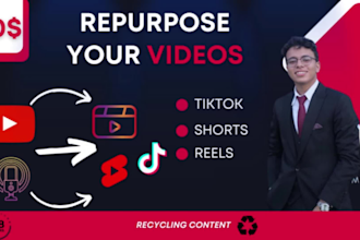 repurpose your long content into short form vertical videos