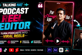 edit talking head reels with animated captions