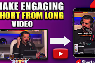 create youtube shorts from long videos