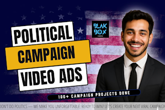 create political ads and edit an election campaign video