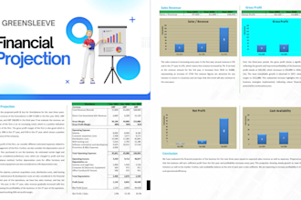 develop 3 statement financial model