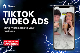 create a tiktok ads video creative for your tik tok ads campaign