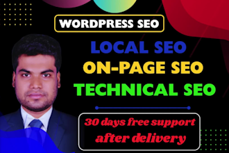 do wordpress onpage technical gbp local SEO to reach your target audience faster