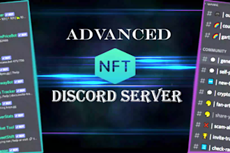 create an advanced nft discord server