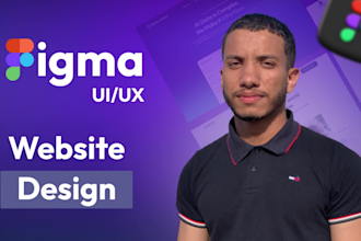 do figma design, website ui design, figma website design, figma landing page